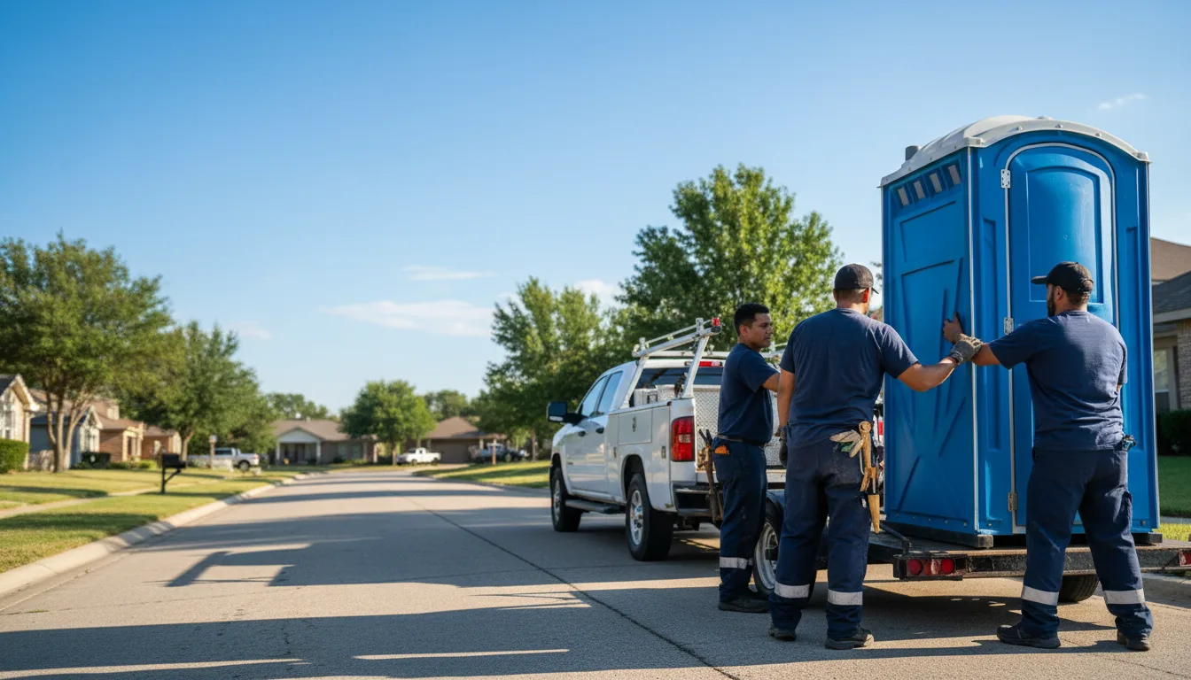 Portable Toilet Rental in Howard, KS near me